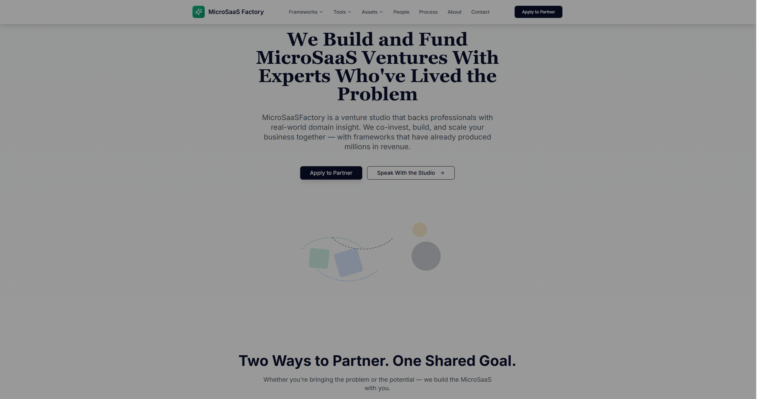 Venture Studio Website
