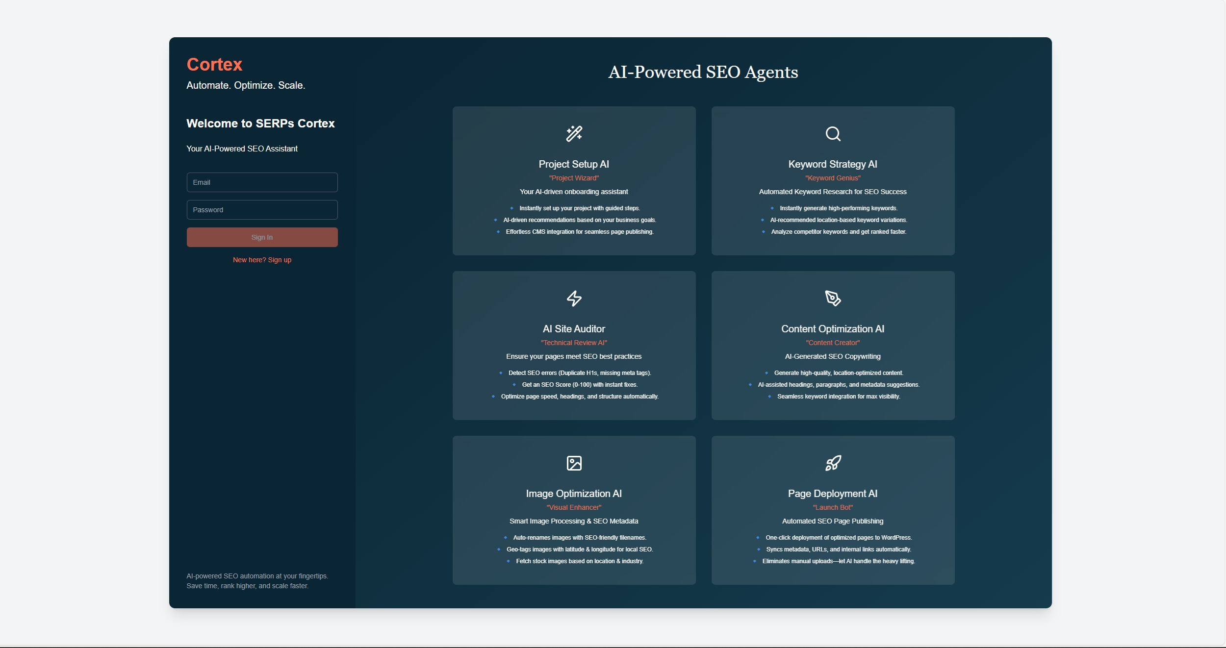 AI SEO Platform